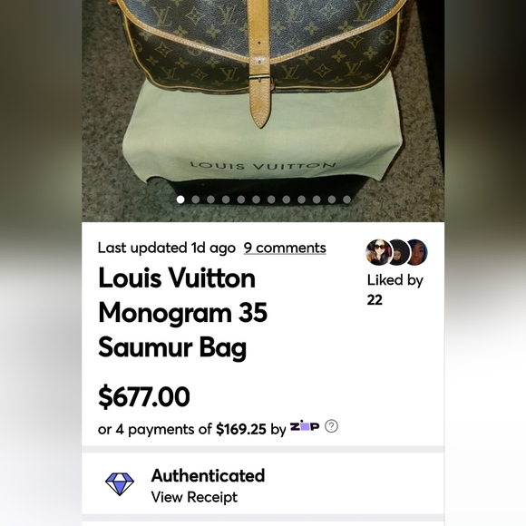 Louis Vuitton Saddle Bag SOLD - Picture 4 of 4